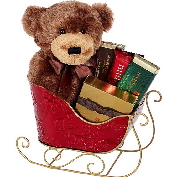 Beary Treats &amp; More Sleigh for holiday gifts (BF362-11MG)